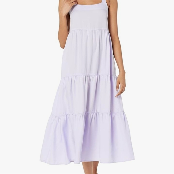 The Drop Women's Britt Tiered Maxi Tent Dress with Pockets - Picture 9 of 10